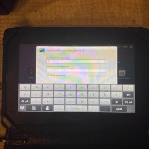 BlackBerry Playbook gently used